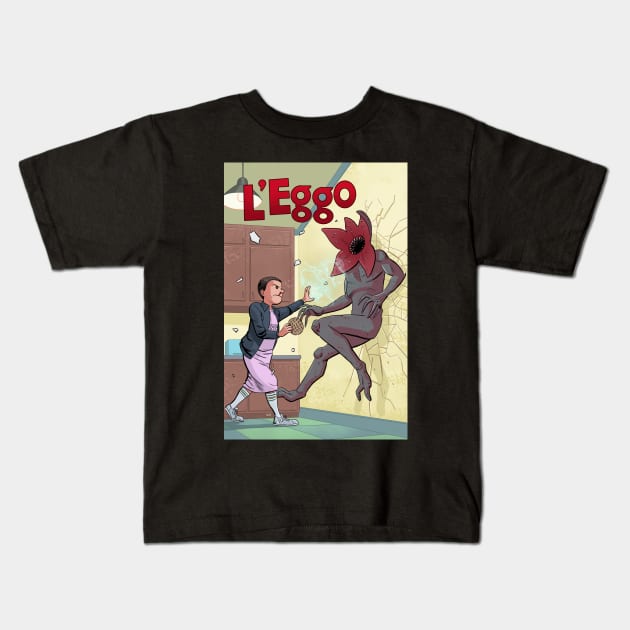 Leggo My Eggo! Kids T-Shirt by Diablo